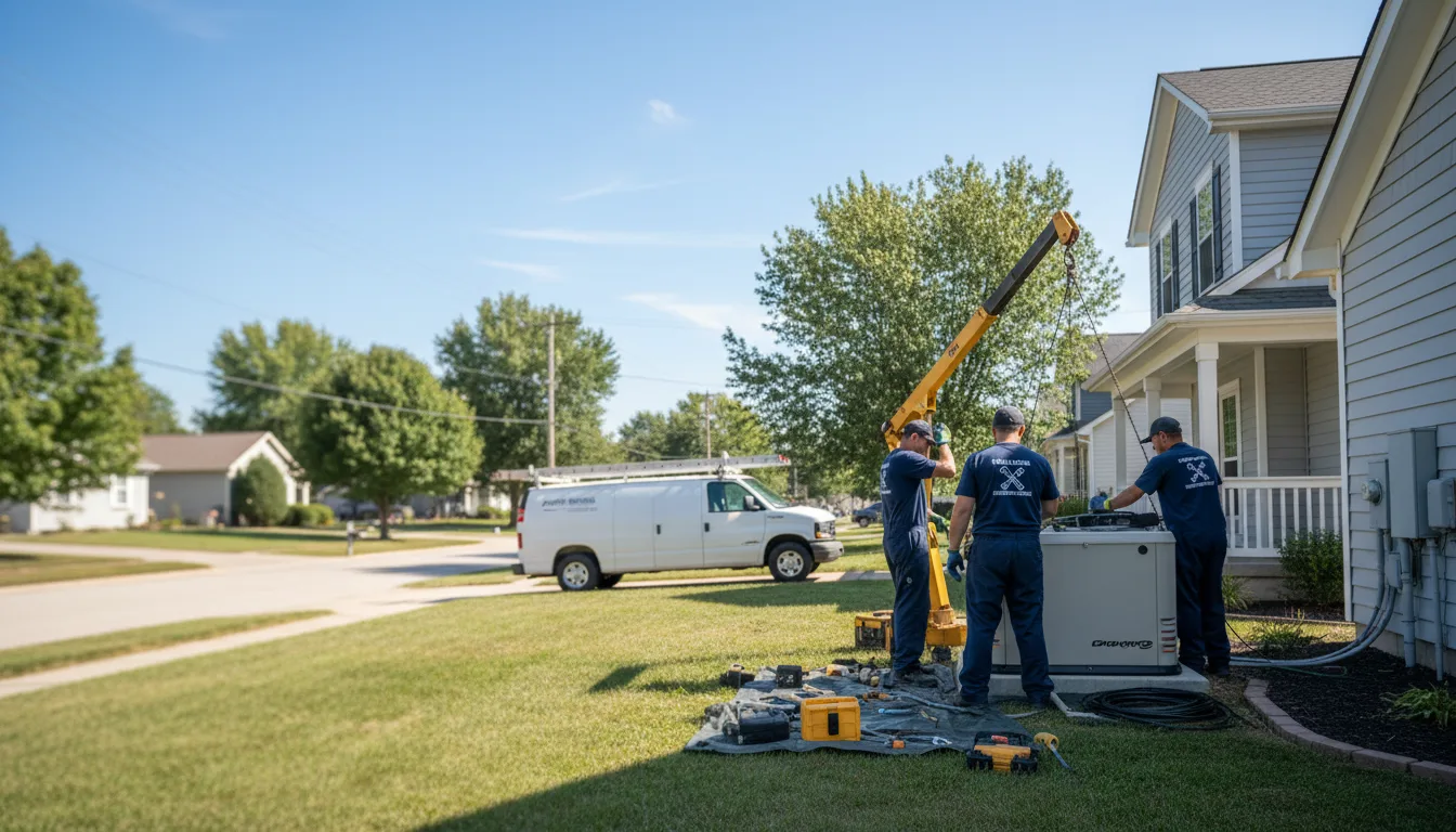 Generator Installation in Omar, WV near me